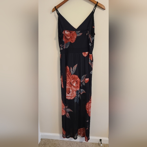 No Boundaries Floral Shorts Romper Dress - Picture 3 of 4